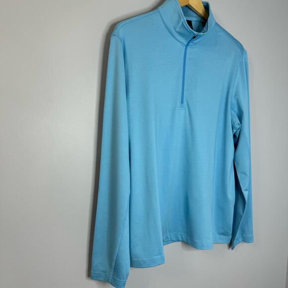 Dunning Golf Performance Quarter Zip Golf Pullover Men's Medium - Picture 4 of 9